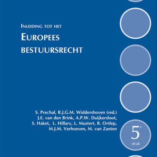Inleiding tot het Europees bestuursrecht - 5e druk