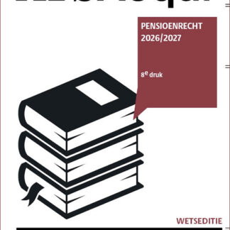 Pensioenrecht 2026-2027